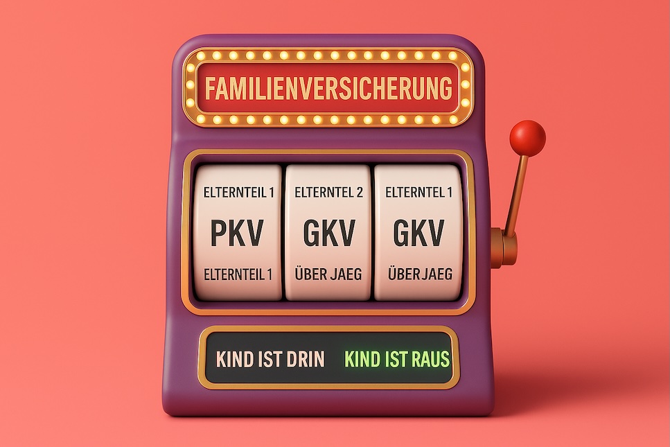 Wann ein Kind in die Familienversicherung der GKV kommt.
